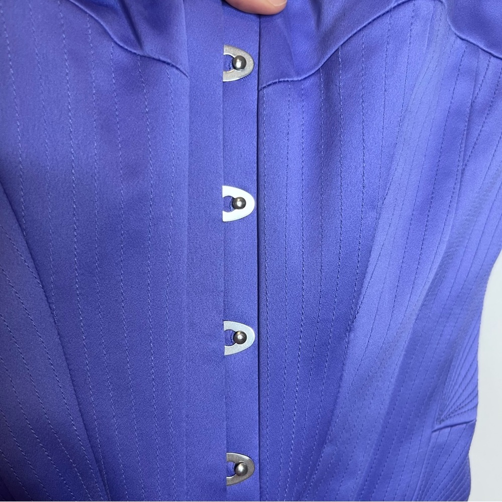 House of CB Lavender Corset Midi Dress - Picture 6 of 14